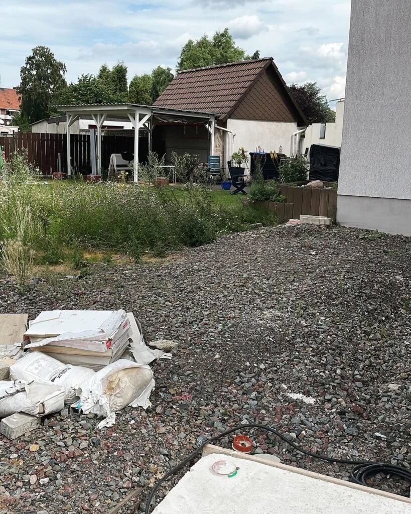 Neuer Look, neues Leben! #garten #umbau #terrasse #rasen #modern #gartengestaltung (6)